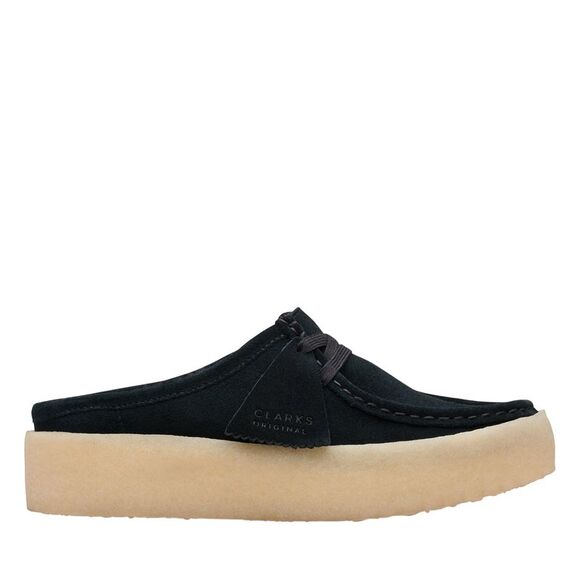 Clarks Womens Wallabee Cup LO Black Shoes (NWT) - Picture 1 of 6